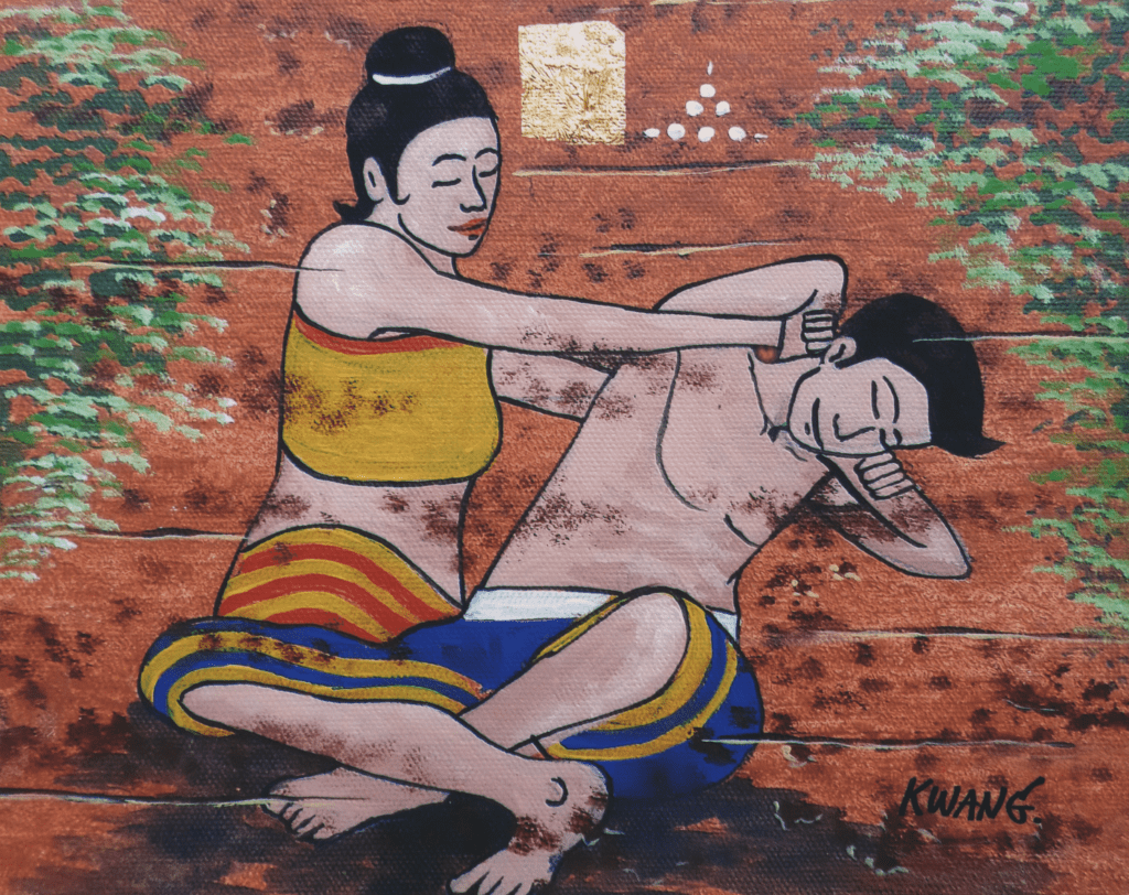 Thai masszázs technika